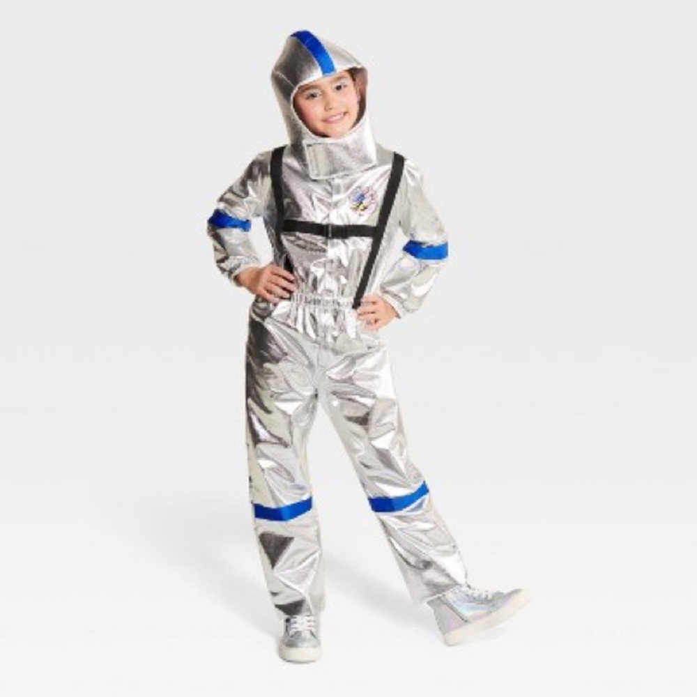Hyde and Eek - Toddler Astronaut Halloween Costume Jumpsuit - size L (12-14)
